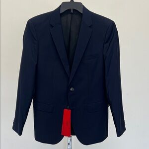 Hugo Boss Navy Wool Blazer